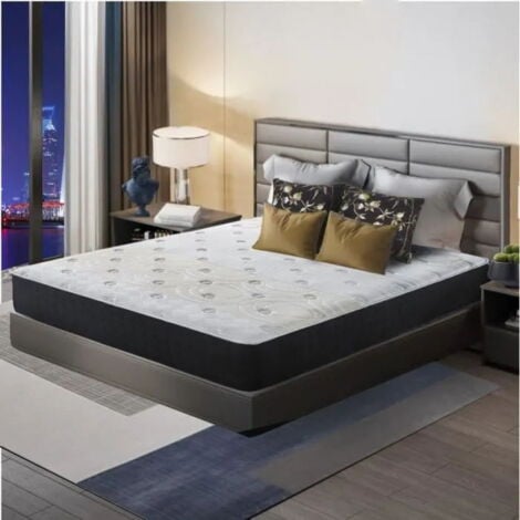 Matelas 180x200cm - Épaisseur 17 cm - Matelas Mémoire de Forme pour Adulte Enfant - 7 Zones de Confort Mousse Mémoire Adaptative (180x200x17cm)