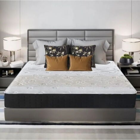 Matelas 180x200cm - Épaisseur 17 cm - Matelas Mémoire de Forme pour Adulte Enfant - 7 Zones de Confort Mousse Mémoire Adaptative (180x200x17cm)