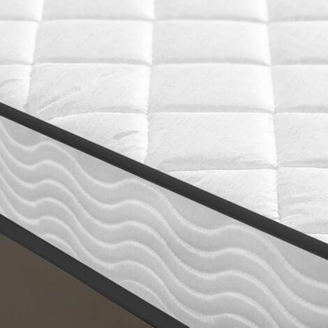 Lot 2 - Matelas 90x190cm - Épaisseur 15 cm - Luxe Matelas Mémoire de Forme pour Adulte Enfant - 7 Zones de Confort Mousse Mémoire Adaptative (Deux Matelas dans un Colis)
