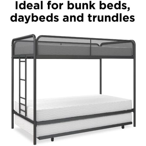 Lot 2 - Matelas 90x190cm - Épaisseur 15 cm - Luxe Matelas Mémoire de Forme pour Adulte Enfant - 7 Zones de Confort Mousse Mémoire Adaptative (Deux Matelas dans un Colis)
