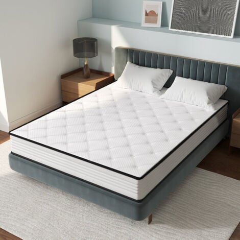 Matelas 140x190 16cm - Matelas en Mousse de lit d'adulte - Style minimaliste moderne