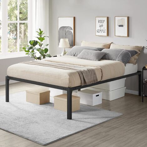 Sommier à Lattes DEWINNER 160x200cm - 40 Lattes En Bois | Sans Pieds, Livraison Rapide
