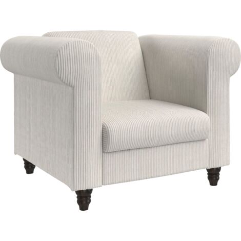 Felix II Fauteuil relax en tissu crème (1/5)