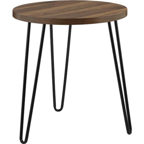 Owen Table d'appoint en effet noyer (1/5)
