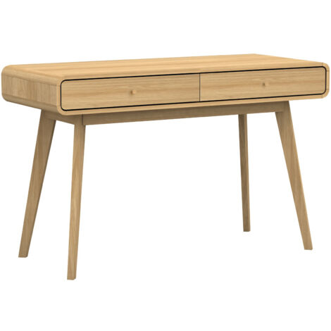 CassieBureau avec 2 tiroirs en effet chêne