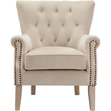 Méridienne rembourrée en tissu beige – Confort optimal pour salon – Dimensions 200x80cm – Design moderne et élégant (1/4)