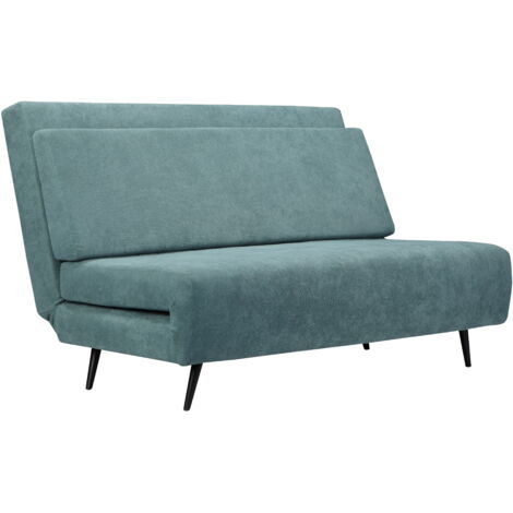 MalloryDaybed 140 cm en tissu Petrol (1/5)