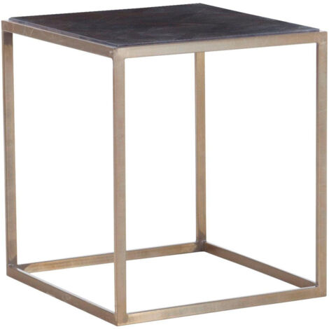 UlrichTable à manger en effet marbre blanc 8 personnes L160 (1/4)