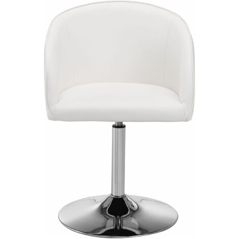 Wales-Fauteuil 1 Pack Blanc Chrome (1/4)