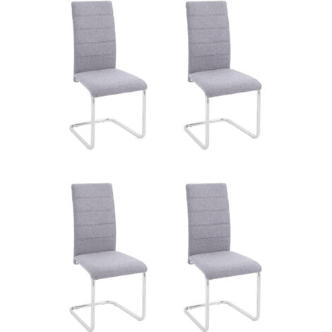 DorisChaise 4 Pack Light Grey (1/5)
