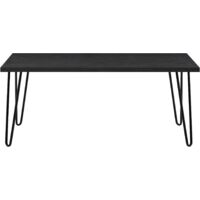 Owen Table basse en effet chêne noir