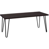 Owen Table basse en effet bois espresso
