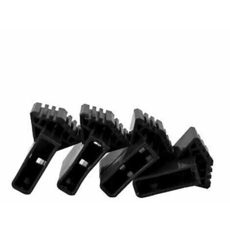 Rutschfeste Leiterfußpolster 4er Set - Gummi Antirutsch Für Alle Leitern