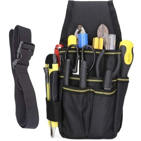 Werkzeugtasche Aus Oxford-Gewebe - Verstellbare Gürteltasche 29x19,5cm