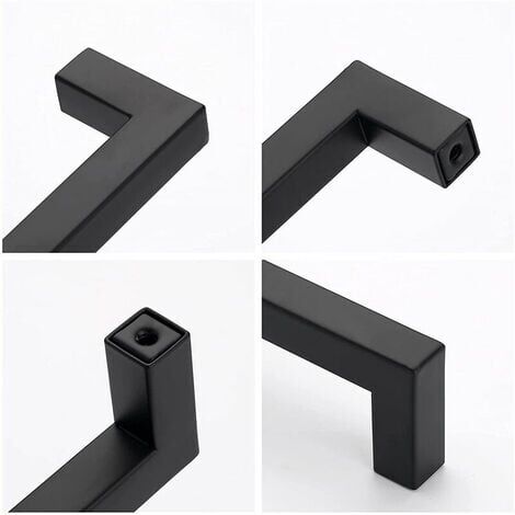 Furniture Handle, Pack of 20 Stainless Steel Cupboard Handles 160mm Kitchen Door Handles with Screws