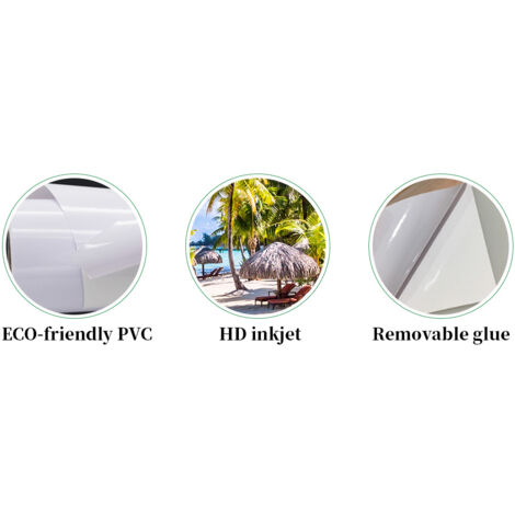 13Pcs Stair Tile Adhesive Stickers Cement Tile Riser Sticker – Tile Riser Stickers (18x100cm)
