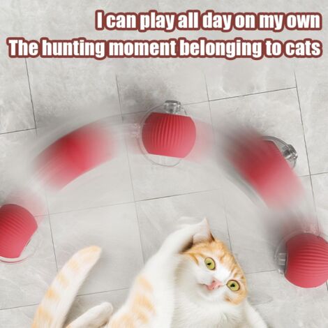 Speedy Tail Pet Supplies Interactive Rolling Cat Dog Ball Toy