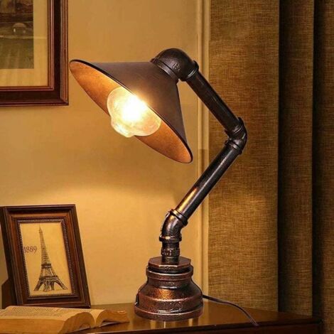 Steampunk bedside lamp hotsell