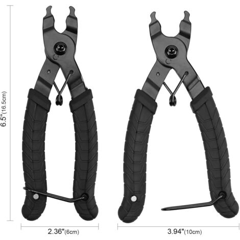 Bike Link Plier, Chain Plier Missing Chain 2 in 1 Opener Closer Remover Pliers/Bicycle Chain Tool Compatible with All Speed Repair Chains