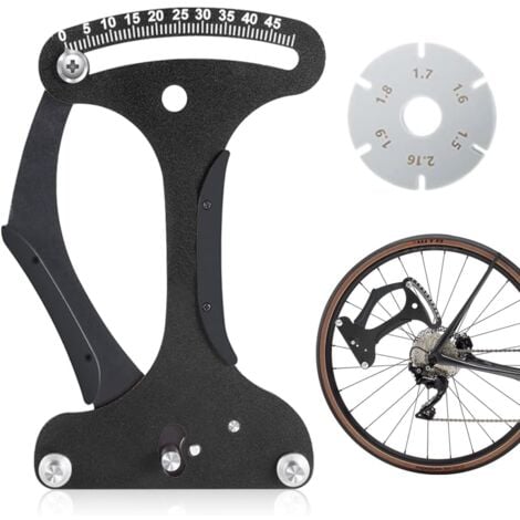 Bike Spoke Tension Gauge, Bicycle Spoke Tension Measuring Tool, Bike Spoke Adjustment Tools Bike Spoke Tension Meter for Diagnosis Wheel Problems