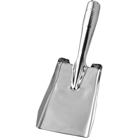 Heavy Duty Gardening Hand Trowel - Carbon Steel Garden Trowel With Rubberized Handle, Ideal For Soil Planting, Digging, Transplanting