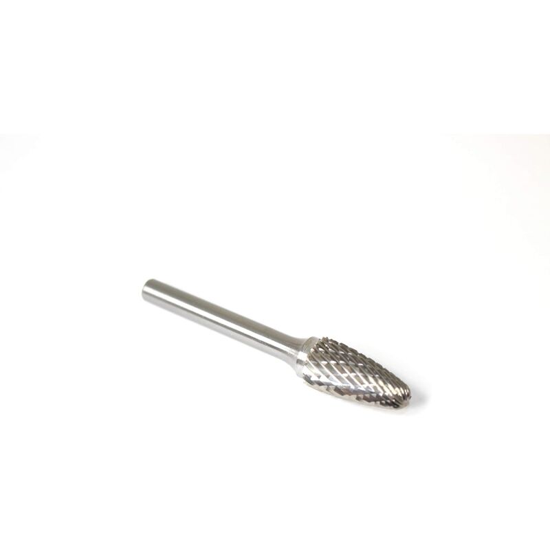 5er Set Elektrische Rotationsfeilen – Hartwolframstahl, 6 Mm Schaft, Zum Schleifen, Fräsen & Formen Von Metall