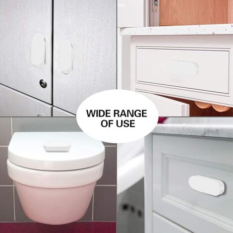 6 Balkontür Griffe Zum Kleben - Ohne Bohren Montage