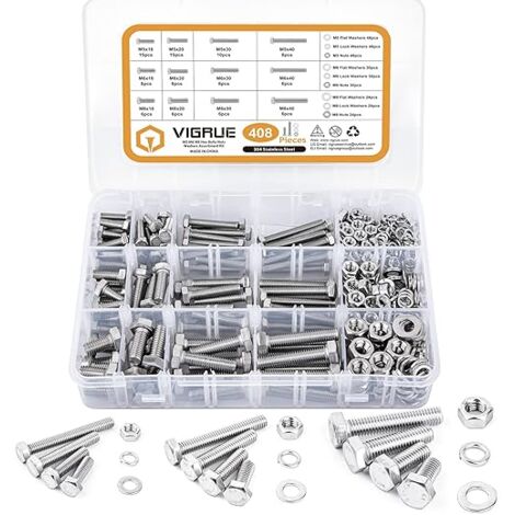 Universal WC-Sitz-Scharnierschrauben Set – Edelstahl, Wasserdicht, Mit Gummidichtungen
