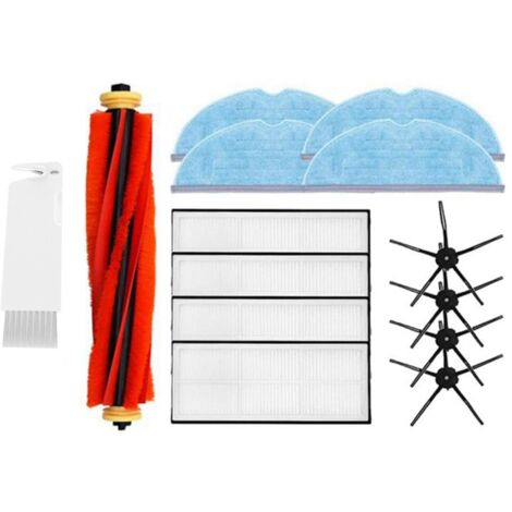 Ersatzteil-Set Für Roborock Q7 Saugroboter - Hauptbürste, Seitenbürsten, Filter & Wischtücher