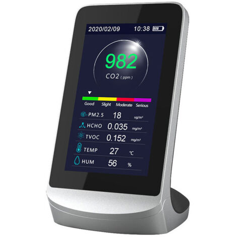 HP Live 18-in-1 Luftqualitätsmessgerät - Professioneller Monitor Für Feinstaub, Temperatur & Luftfeuchte