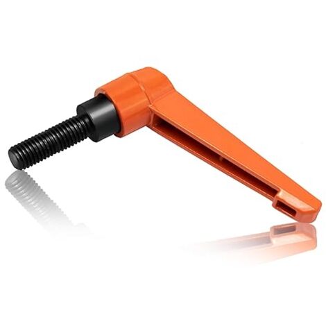 4 Maniglie A Leva M8 X 40mm | Grippia Per Macchine Utensili | Lega Antiusura Regolabile