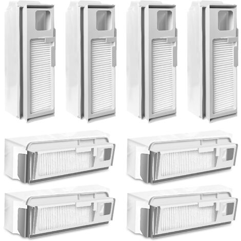 FUANA Silber-Ionen Filterschwamm Set - Ersatzfilter Für Narwal, Freo X Und Ultra J4 Saugroboter