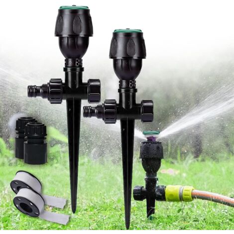 STYDDI 2er-Set Sanfte Sprinklerköpfe Aus Alu – Für Empfindliche Bewässerung (3/4 Zoll Gewinde)