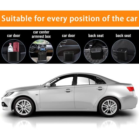 Auto Mülleimer & Aufbewahrungsnetz - Wasserdichter Organizer Für Den Fahrzeug-Innenraum