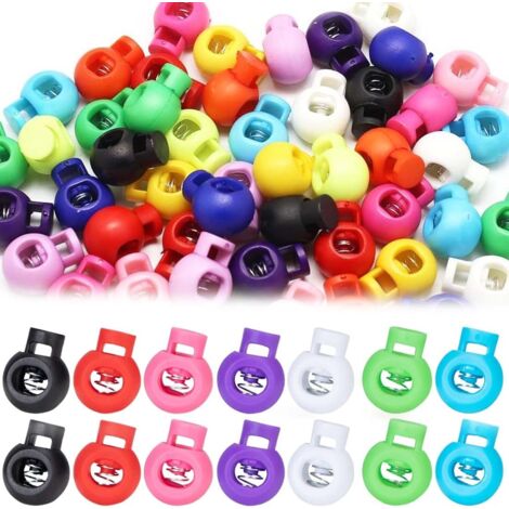 QUARKZMAN Kordelstopper 20 Stück - Perfekt Für Kordeln & Schnürsenkel