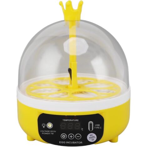 Vollautomatischer Eier-Inkubator Für 12 Eier – Mit Automatischer Wende, Temperaturregelung & Wasserzufuhr