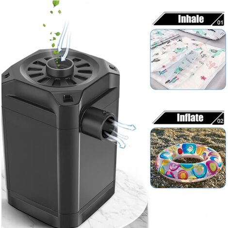 Pompe à Air électrique USB à remplissage rapide, gonfleur pour piscines, tubes de bain