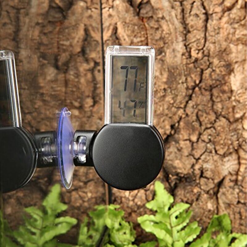 Termometro Digitale E Igrometro Per Rettili - Sensore Umidità E Temperatura Con Gancio Per Terrari - Foto 6