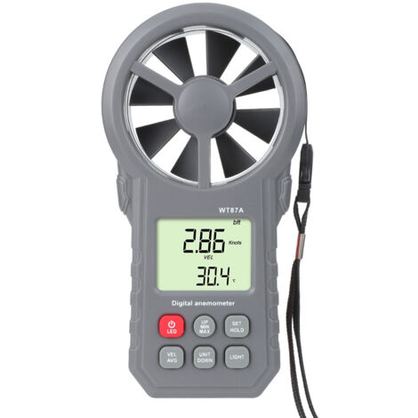 Anemometro Digitale GOYERRNES 881M - Misuratore Vento Con Bussola E Temperatura - Foto 10
