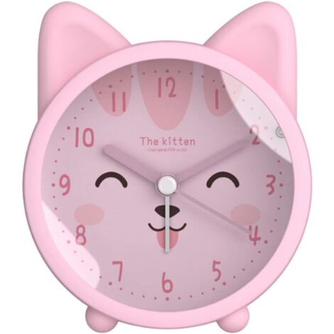 Sveglia Vintage Silenziosa Con Luce Notturna | Funzione Snooze, Comodino Camera Letto | Regalo Decorativo Per Bagno E Ufficio (Blu) - 4