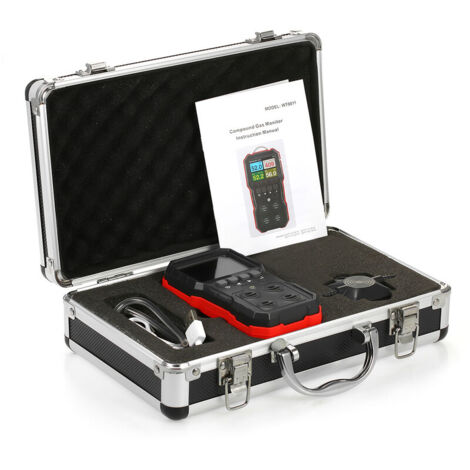 Rilevatore Di Ossigeno Portatile AR8100 - Misuratore Qualità Aria Con Allarme Sonoro E Luminoso - Foto 6