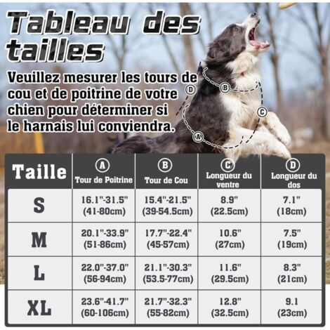 Pettorina Per Cani Anti-Trazione AiTodos - Taglia M, Nero/Grigio, Per Cani 14-25kg