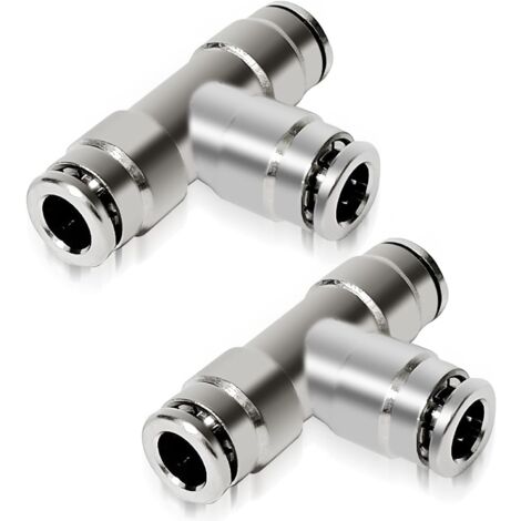 Connettore Rapido Ottone 5 Raccordi Push-in One Touch - Tubo OD 1 - Foto 7