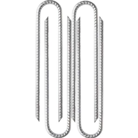 sourcing map 16 picchetti per trampolini da 40 cm, a forma di