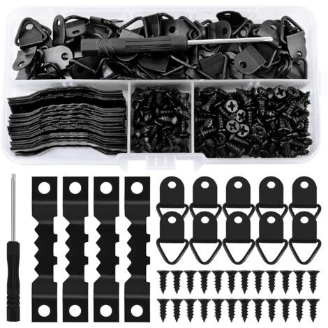 Ganci Appendiabiti A Forma Di Graffetta -Set 3 Ganci Appenditutto Da Parete - Foto 7