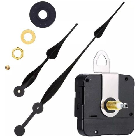 Kit Movimento Orologio Ad Albero Lungo - 3 Meccanismi Con 5 Coppie Di Lancette Per DIY E Riparazioni - Foto 2