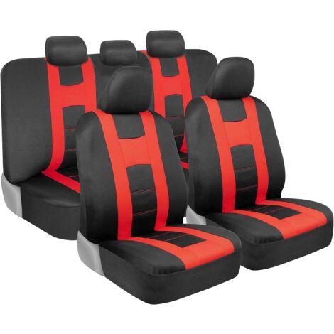 Set Coprisedili per Auto per Mitsubish𝘪 Mirage V Saloon(1995-2000),Coprisedili per auto in pelle impermeabile di alta qualità, protezione per interni di veicoli automobilistici