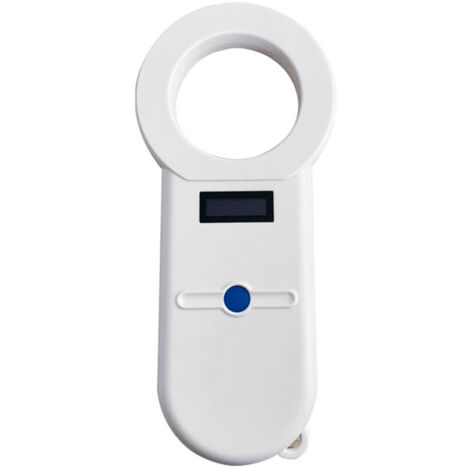 Lettore Microchip Per Animali – Scanner RFID 134.2kHz Per Cani E Gatti – Lettore Di Marchi Auricolari Con Display LCD E Memoria 1000 Codici - 2