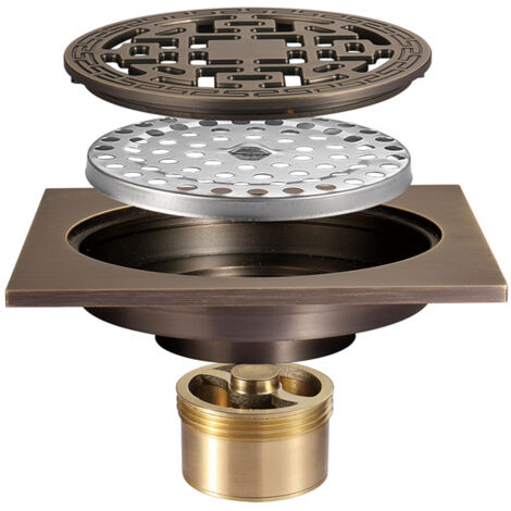 Piletta Doccia A Pavimento Antiodore - Con Filtro Rete, Per Scarico 35mm, Per Bagno E Cucina - Foto 5