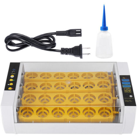 Incubatrice Uova 30 Unitá Con Girauova Automatico - Controllo Umidità E Temperatura Per Polli E Quaglie
